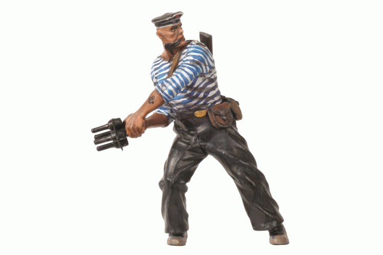 1:35 Zvezda 3520 Soviet Naval Infantry WWII &ndash; Great Patriotic War &ndash; 6 Figures - Zvz3520 4 - ZVZ3520