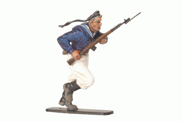 1:35 Zvezda 3520 Soviet Naval Infantry WWII &ndash; Great Patriotic War &ndash; 6 Figures - Zvz3520 6 - ZVZ3520