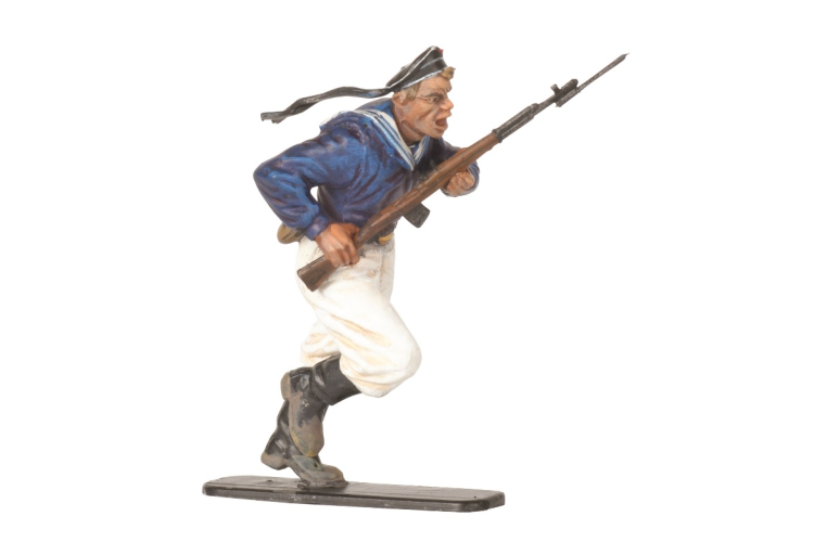 1:35 Zvezda 3520 Soviet Naval Infantry WWII &ndash; Great Patriotic War &ndash; 6 Figures - Zvz3520 6 - ZVZ3520