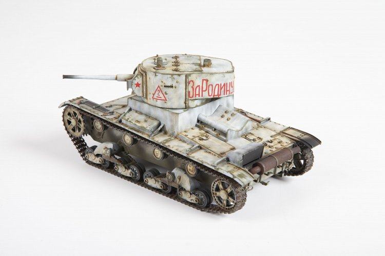 1:35 Zvezda 3538 T-26 Tank Mod.1993 Soviet light Tank WWII - Zvz3538 3 - ZVZ3538