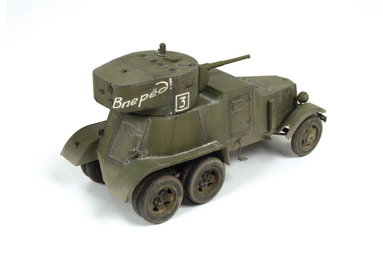 1:35 Zvezda 3546 BA-3 Mod. 1934 - Sovjet Gepantserd Voertuig - Zvz3546 3 - ZVZ3546