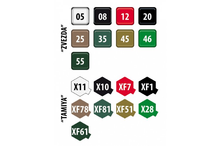 1:35 Zvezda 3633 Russian anti-aircraft missile system TOR M2 SA-15 "Gauntlet" - Zvz3633 4 - ZVZ3633