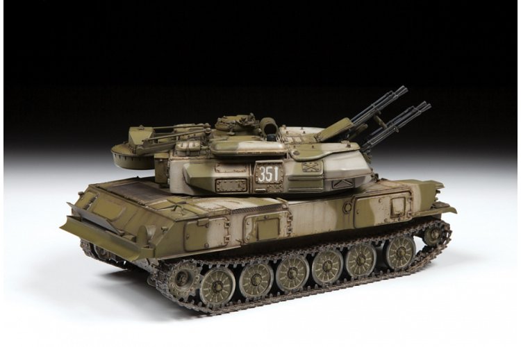 1:35 Zvezda 3635 Soviet self-propelled anti-aircraft gun ZSU-23-4 "Shilka" - Zvz3635 5 1 - ZVZ3635