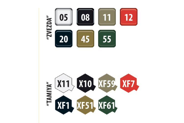 1:35 Zvezda 3679 T-62M &ndash; Soviet Modern Battle Tank - Zvz3679 7 - ZVZ3679