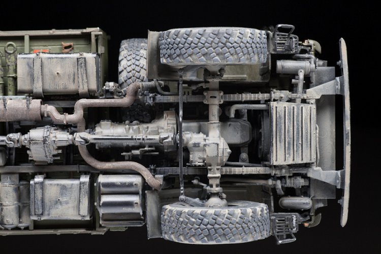 1:35 Zvezda 3692 Russian 2-Axle Military Truck K-4350 - Zvz3692 3 - ZVZ3692