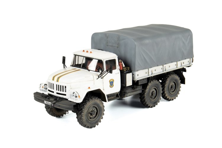 1:35 Zvezda 3706 Legertruck ZIL-131 - Russische Militaire Vrachtwagen - Zvz3706 3 - ZVZ3706