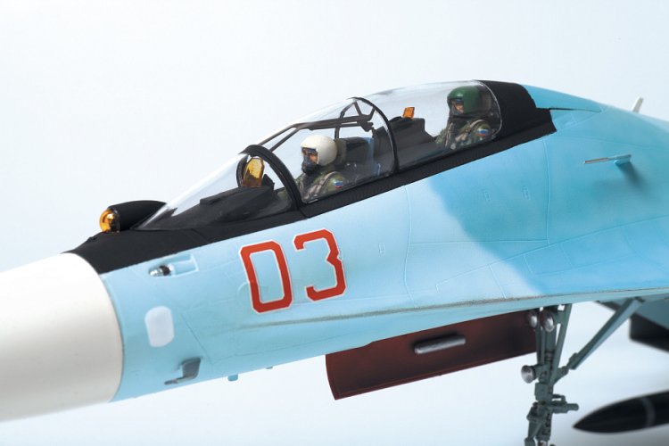 1:48 Zvezda 4808 Sukhoi Su-30SM Flanker-H - Russische Straaljager - Zvz4808 4 - ZVZ4808