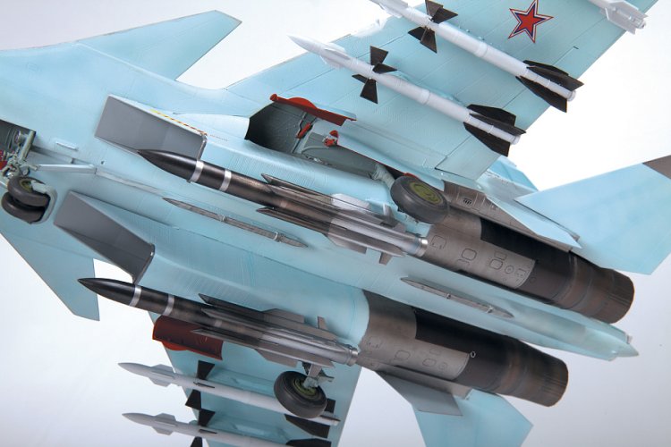1:48 Zvezda 4808 Sukhoi Su-30SM Flanker-H - Russische Straaljager - Zvz4808 5 - ZVZ4808