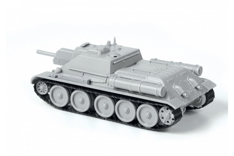 1:72 Zvezda 5043 Soviet self-propelled gun SU-122 - Zvz5043 2 - ZVZ5043