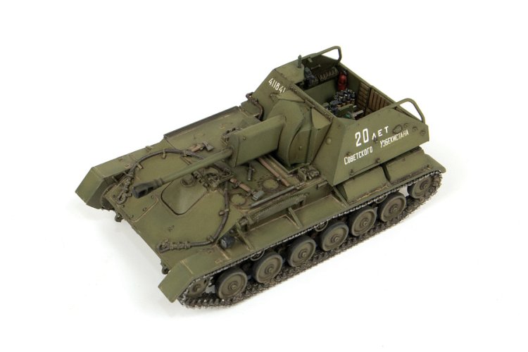1:72 Zvezda 5080 SU-76M - Soviet Self-Propelled Gun - Zvz5080 3 - ZVZ5080