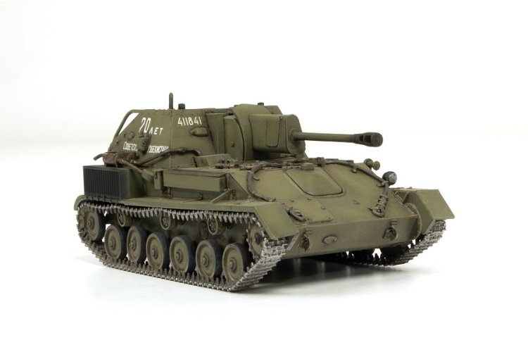 1:72 Zvezda 5080 SU-76M - Soviet Self-Propelled Gun - Zvz5080 5 - ZVZ5080