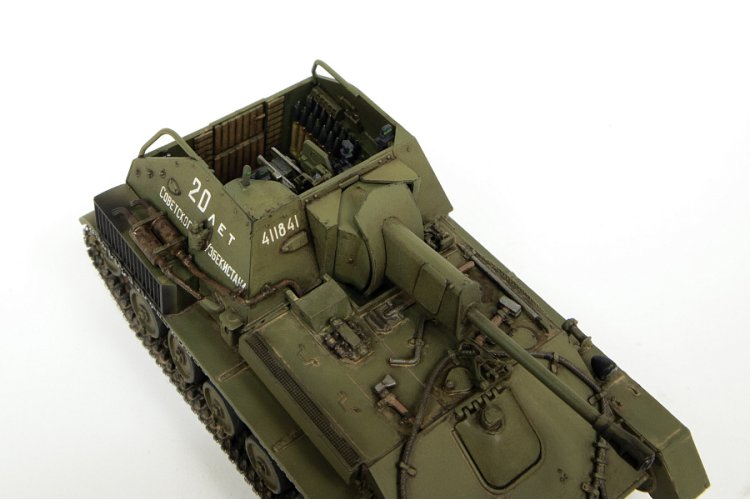 1:72 Zvezda 5080 SU-76M - Soviet Self-Propelled Gun - Zvz5080 7 - ZVZ5080
