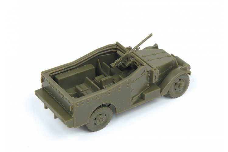 1:100 Zvezda 6273 Soviet M-3 Scout Car with Machine Gun - Zvz6273 2 - ZVZ6273
