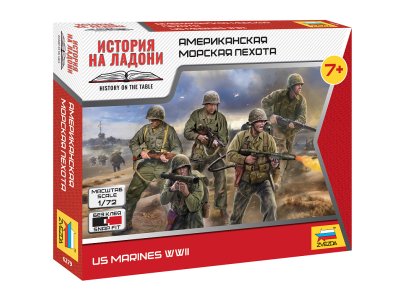 1:72 Zvezda 6279 US Marines WWII - Figures - Zvz6279 1 1 - ZVZ6279