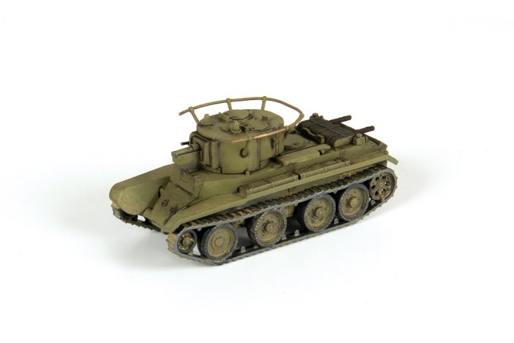 1:100 Zvezda 6283 BT-7A - Sovjet Lichte Artillerietank - Snap Fit Kit - Zvz6283 3 - ZVZ6283