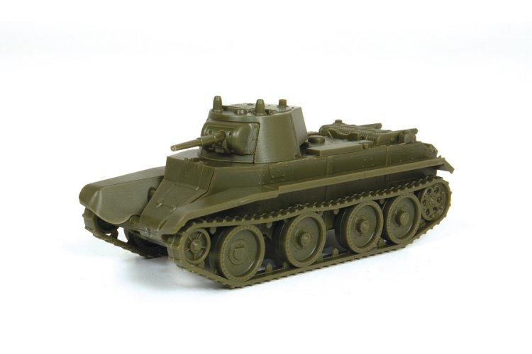 1:100 Zvezda 6297 Soviet Light Tank BT-7M WWII &ndash; Tank - Zvz6297 3 - ZVZ6297