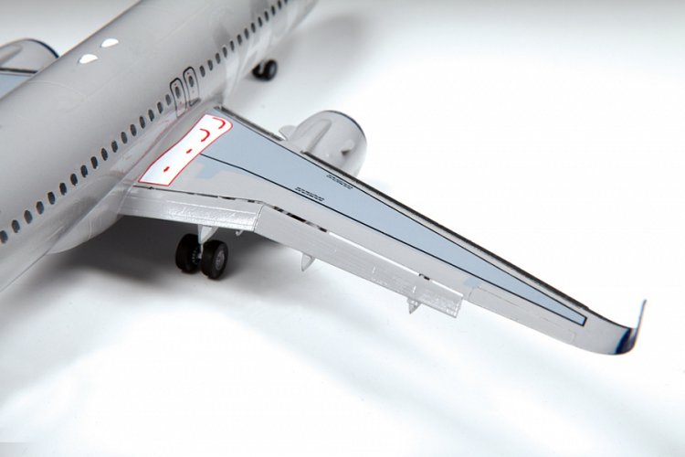 1:144 Zvezda 7037 Civil Airliner Airbus A320neo - Zvz7037 5 - ZVZ7037