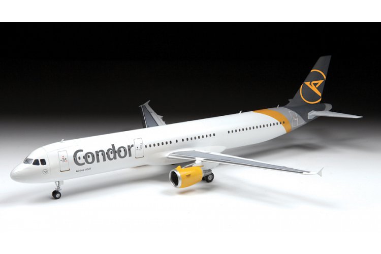 1:144 Zvezda 7040 Airbus A 321 CEO Plane - Zvz7040 2 - ZVZ7040