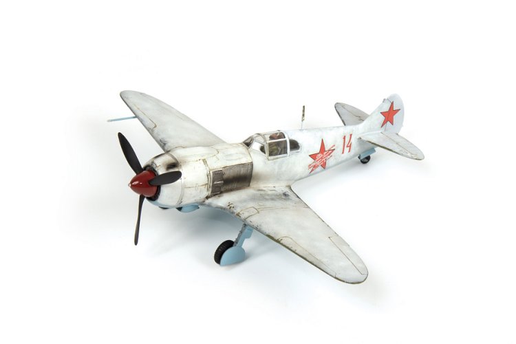 1:72 Zvezda 7334 Lavochkin La-5 Jachtvliegtuig - Sovjet Propellervliegtuig - Zvz7334 4 - ZVZ7334