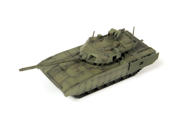 1:100 Zvezda 7433 T-14 Armata - Russische Moderne Gevechtstank - Snap Fit Kit - Zvz7433 3 - ZVZ7433