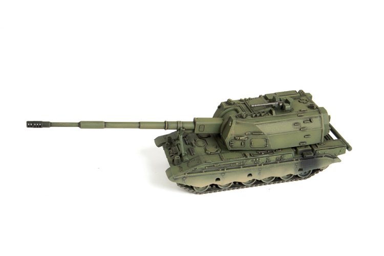 1:100 Zvezda 7440 2S35 Koalitsiya-SV 152mm Self-Propelled Howitzer &ndash; Snap Fit Kit - Zvz7440 3 - ZVZ7440