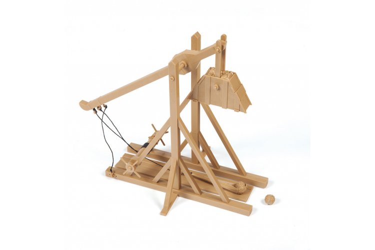 1:72 Zvezda 8516 Trebuchet Middeleeuws Belegeringswapen - Diorama - Zvz8516 2 - ZVZ8516