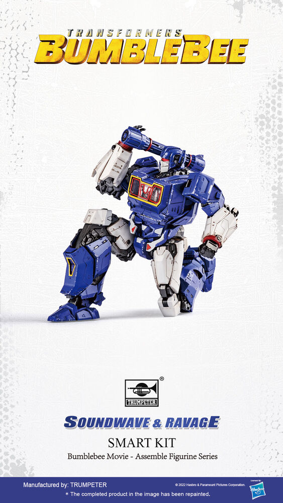 Trumpeter Transformers BumbleBee Series 08112 SK05 TF-6 Soundwave et Ravage - Kit de