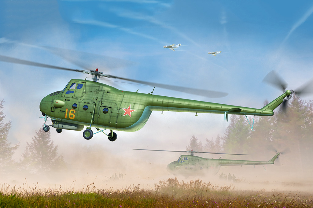 Maquette Trumpeter 1/48 MI-4A HOUND – Kit à Monter – Neuf