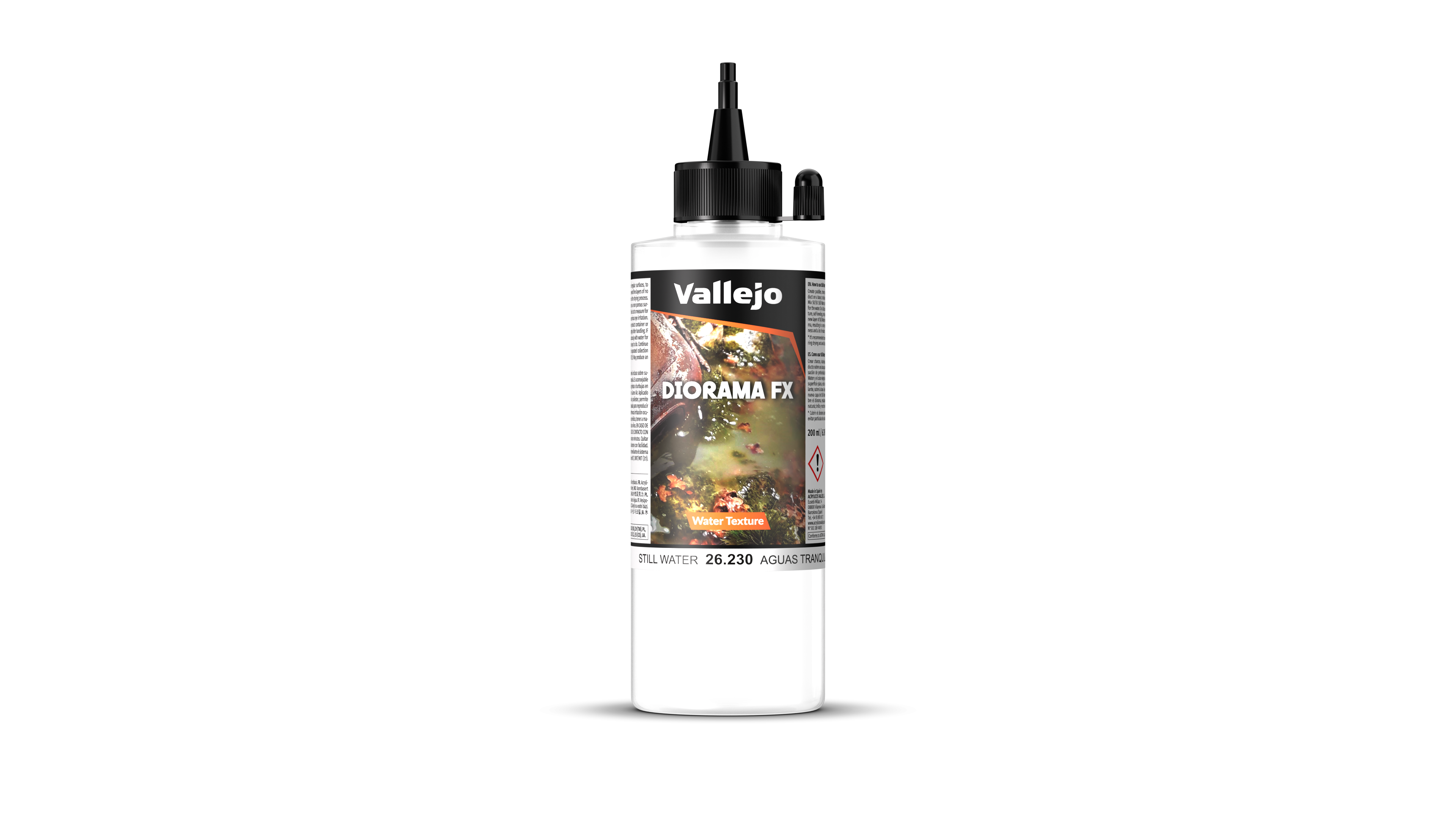 Vallejo 26230 Water Textures 230 Still Water Texture for Dioramas 200ml