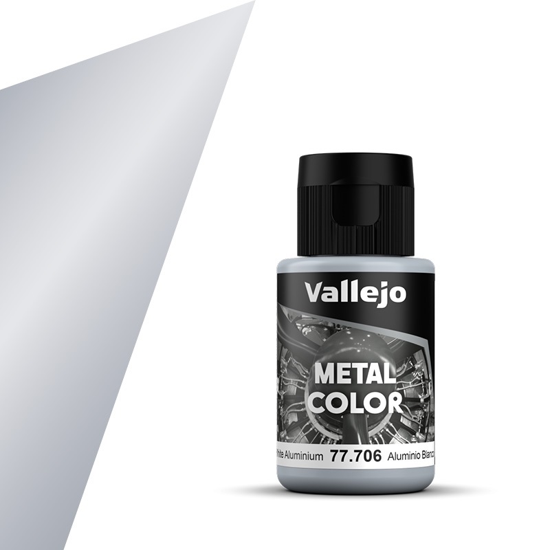 Vallejo 77706 Metal Color White Aluminium - Acryl (32 ml)